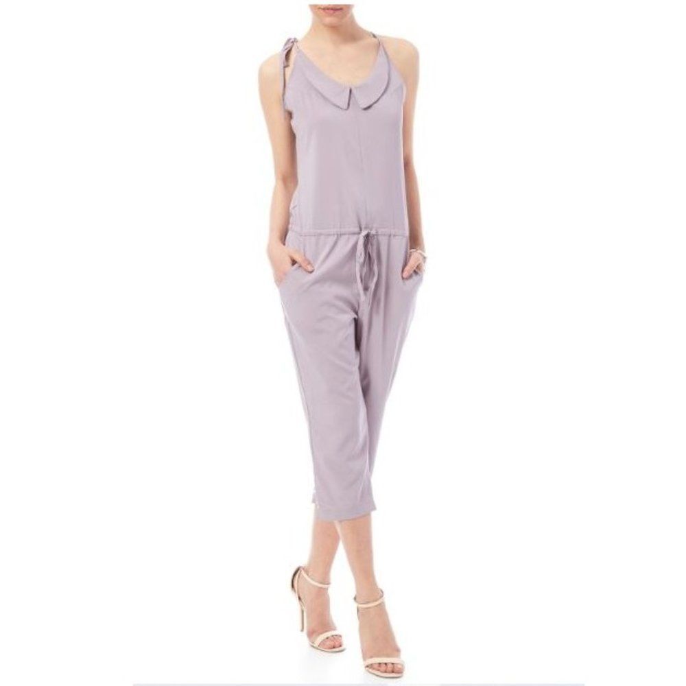 Anthropologie Aoyama Itchome Light Jumpsuit Size M